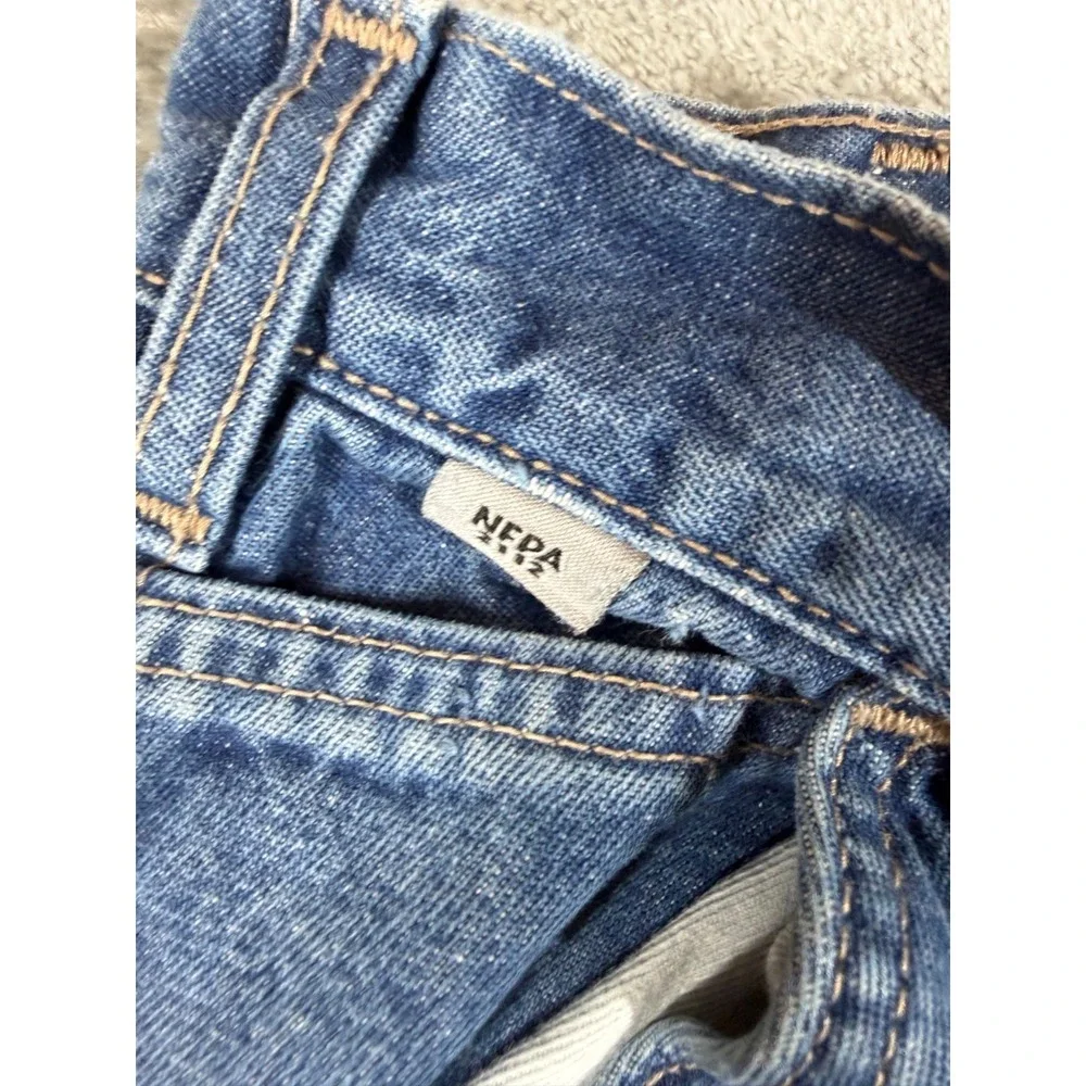 Carhartt FRB13 DNM‎ Flame Resistant FR Jeans 38x30 Original Fit Work Denim